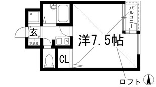 プレステージ天神の物件間取画像